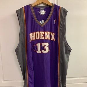 NWT Reebok Nash #13 Phoenix Suns Jersey Sz 60